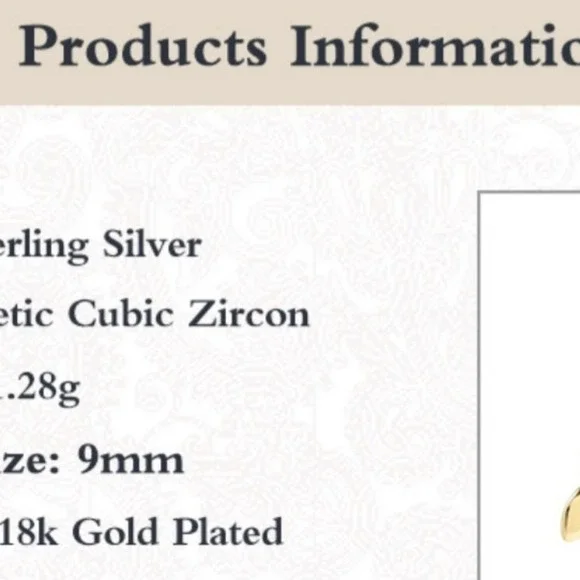 18k Gold Plated Sterling Silver Bee Earrings - Picture 4 of 6